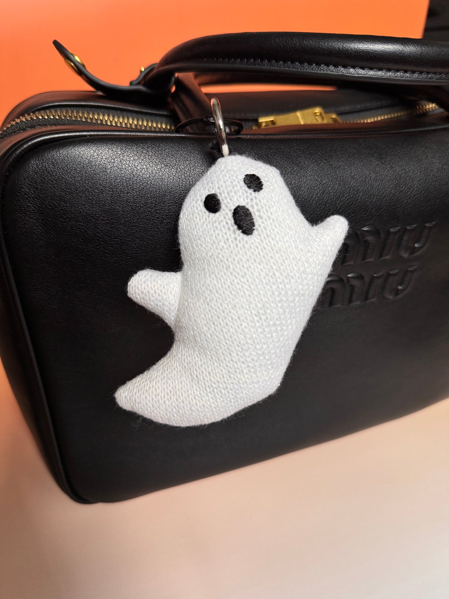 Knit Ghoul Ghost Bag Charm