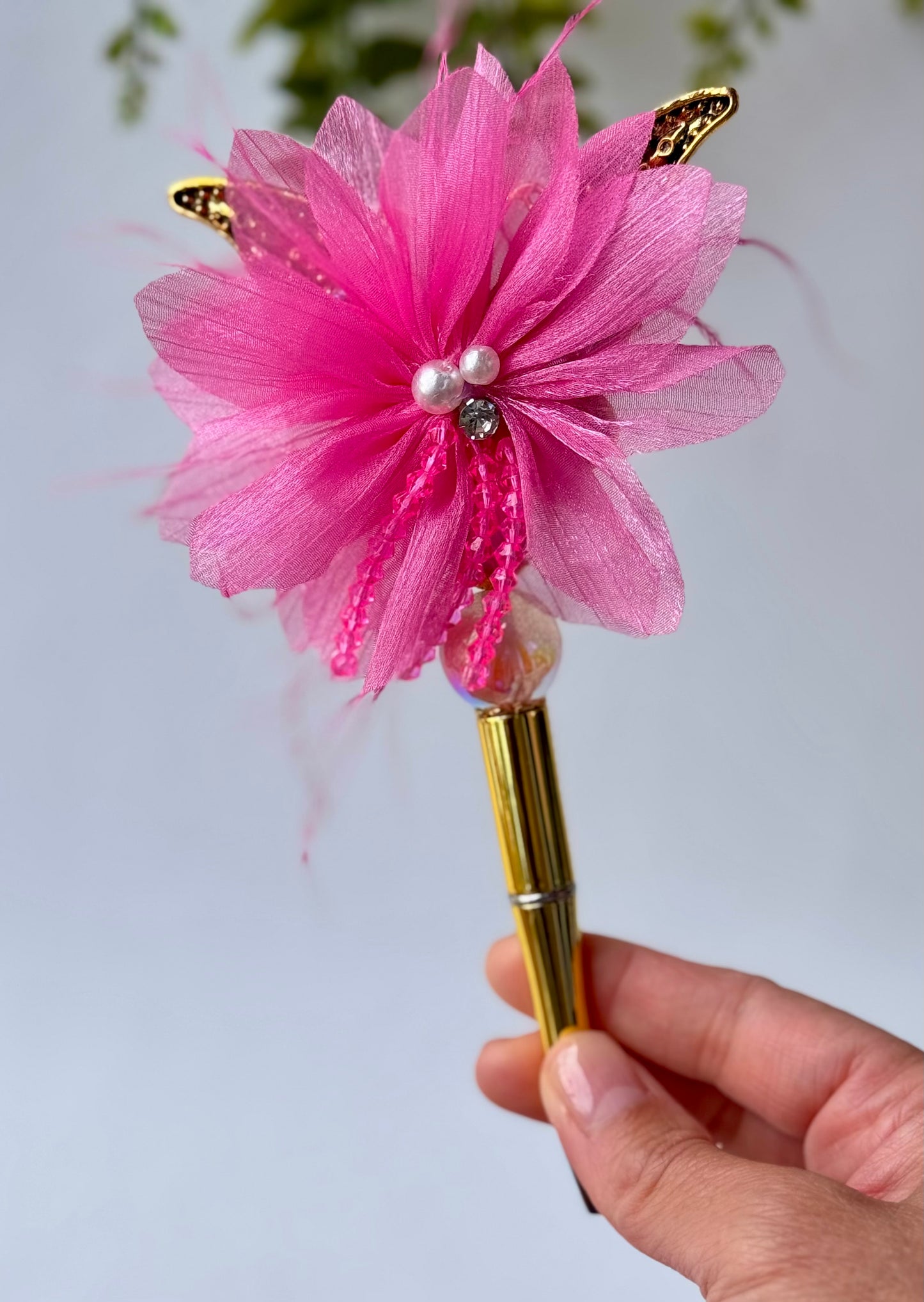 Fuchsia Butterfly Dream Pen