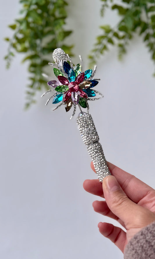 Rainbow Burst Crystal Pen