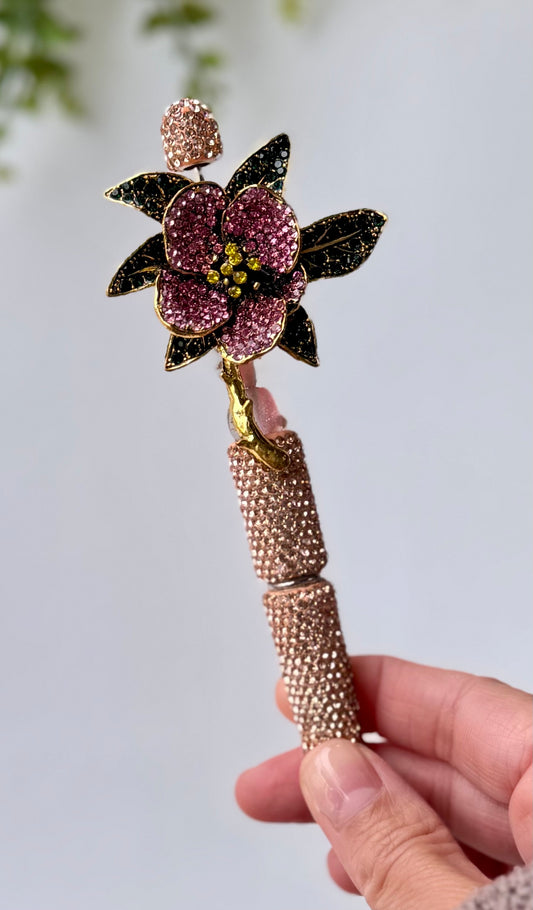 Pink Blossom Enchanted Flower Pen