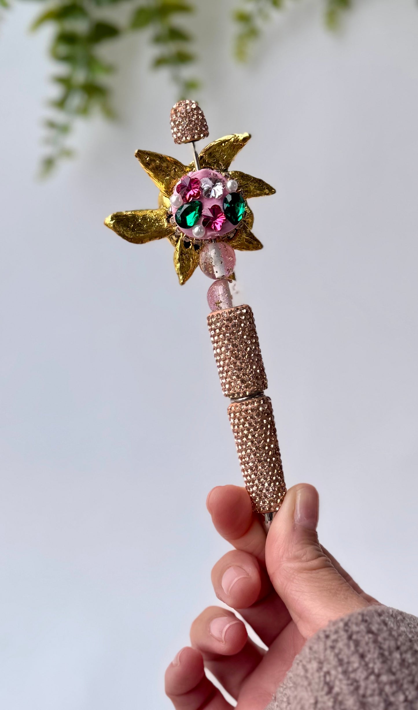 Pink Blossom Enchanted Flower Pen
