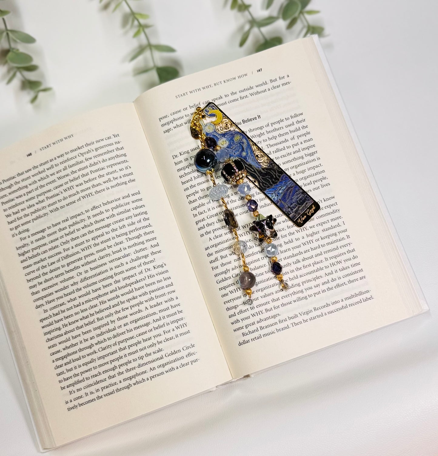 Van Gogh Starry Night Rectangle Bookmark