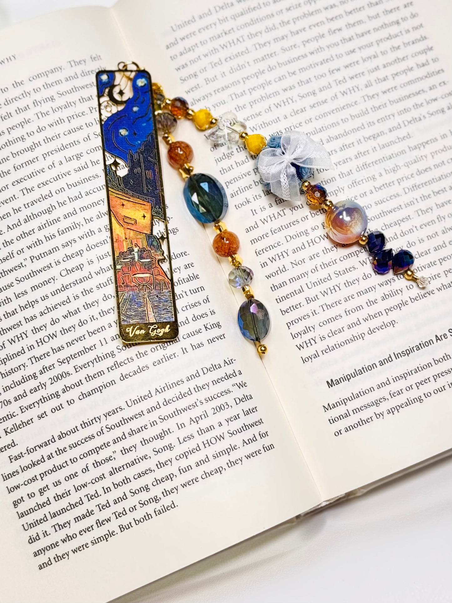 Van Gogh Café Terrace Cut-Out Bookmark