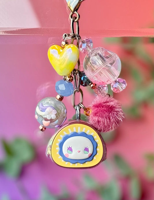 Emma Bean Bag Charm / Keychain charm