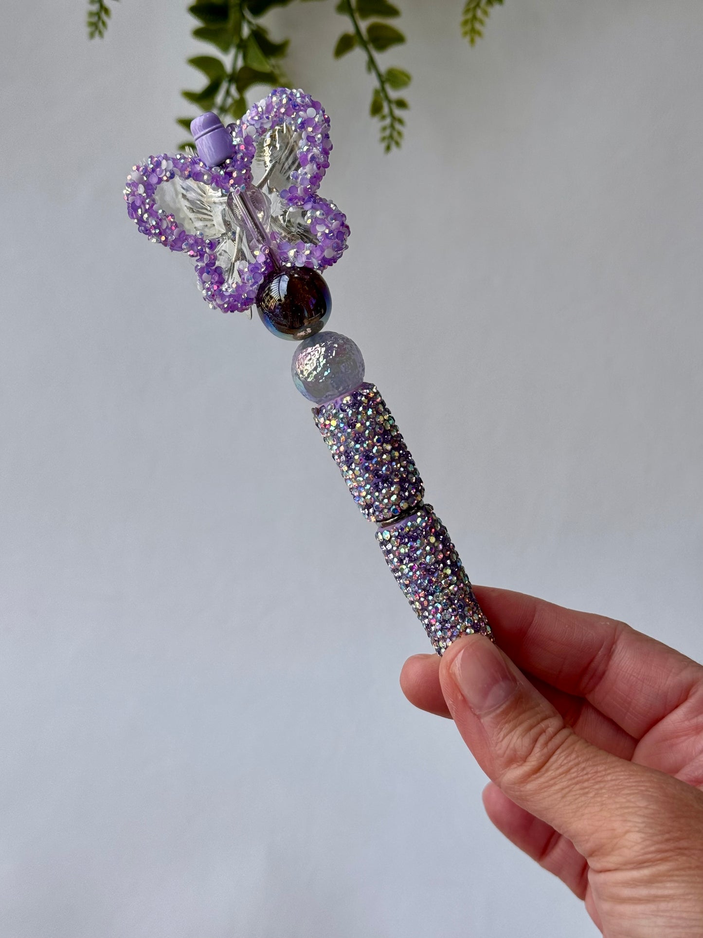 Lavender Twilight Butterfly Pen